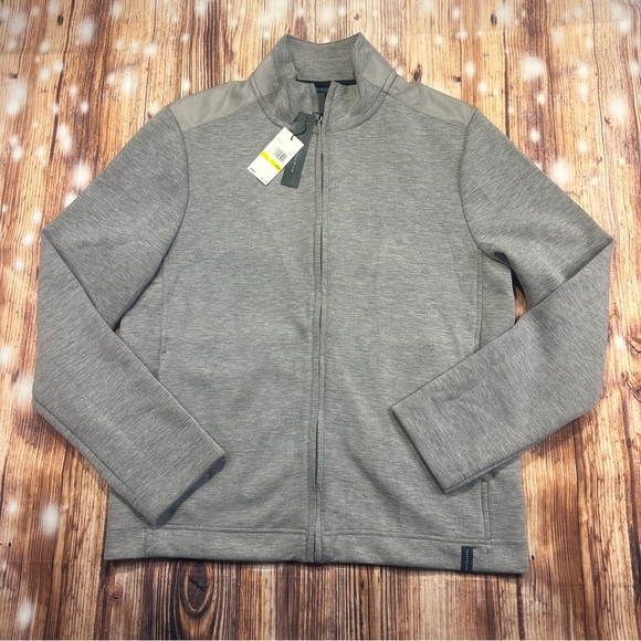 NWT Perry Ellis Full Zip Sweatshirt Men’s Size Medium - Picture 1 of 14